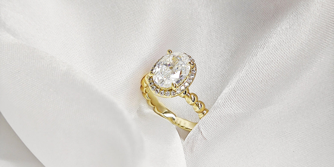 Oval Diamond Ring