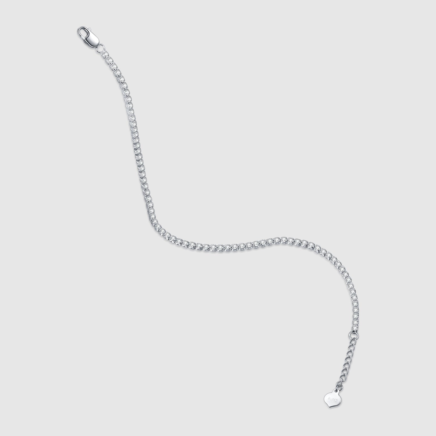 Bracelet tennis classique en diamant