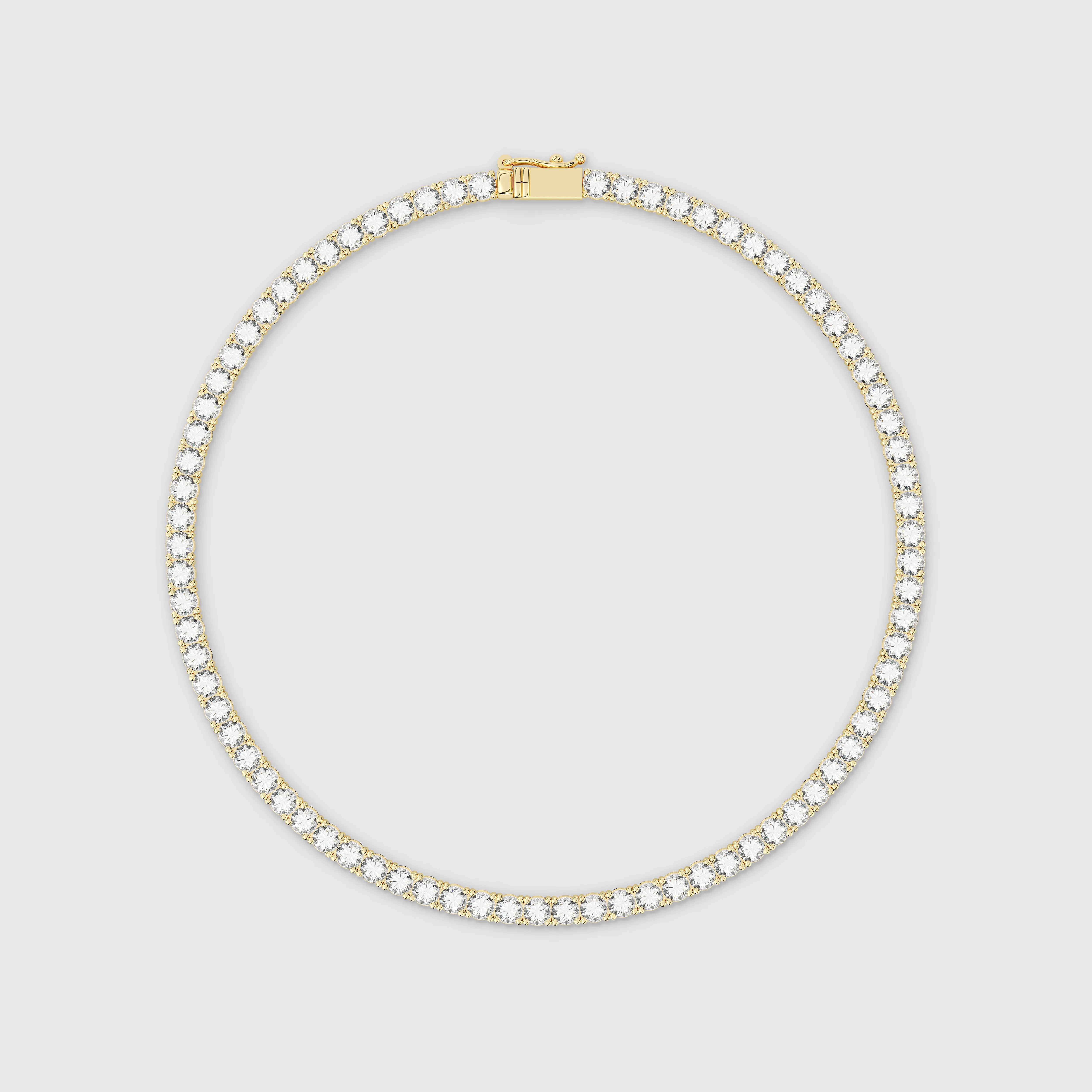 Bracelet tennis classique en diamant