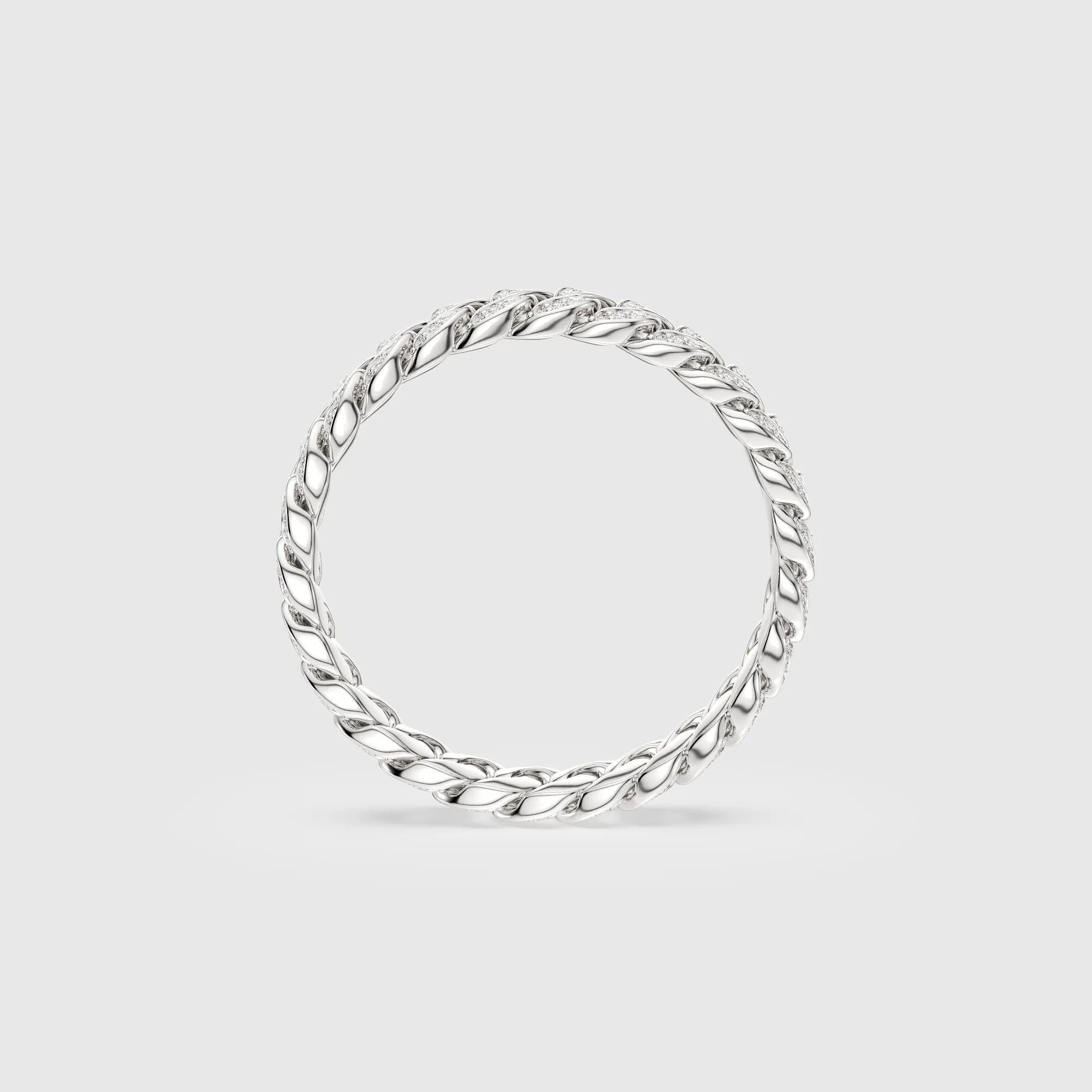 Eternal Diamond Cuban-Link Ring