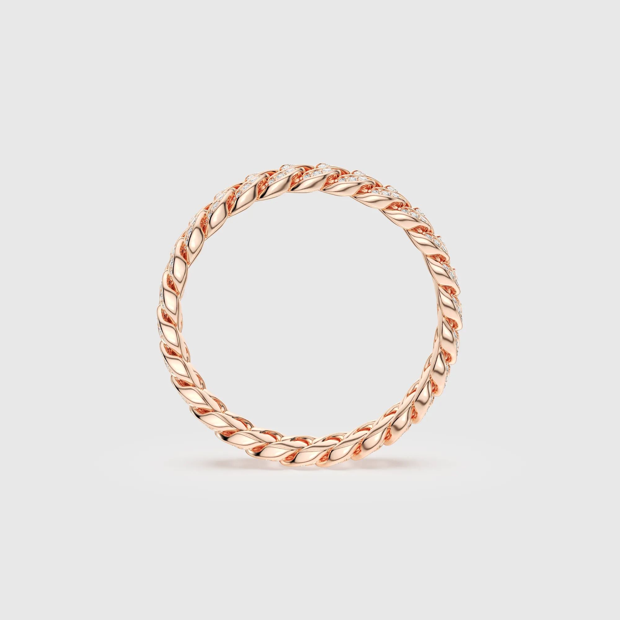 Eternal Diamond Cuban-Link Ring