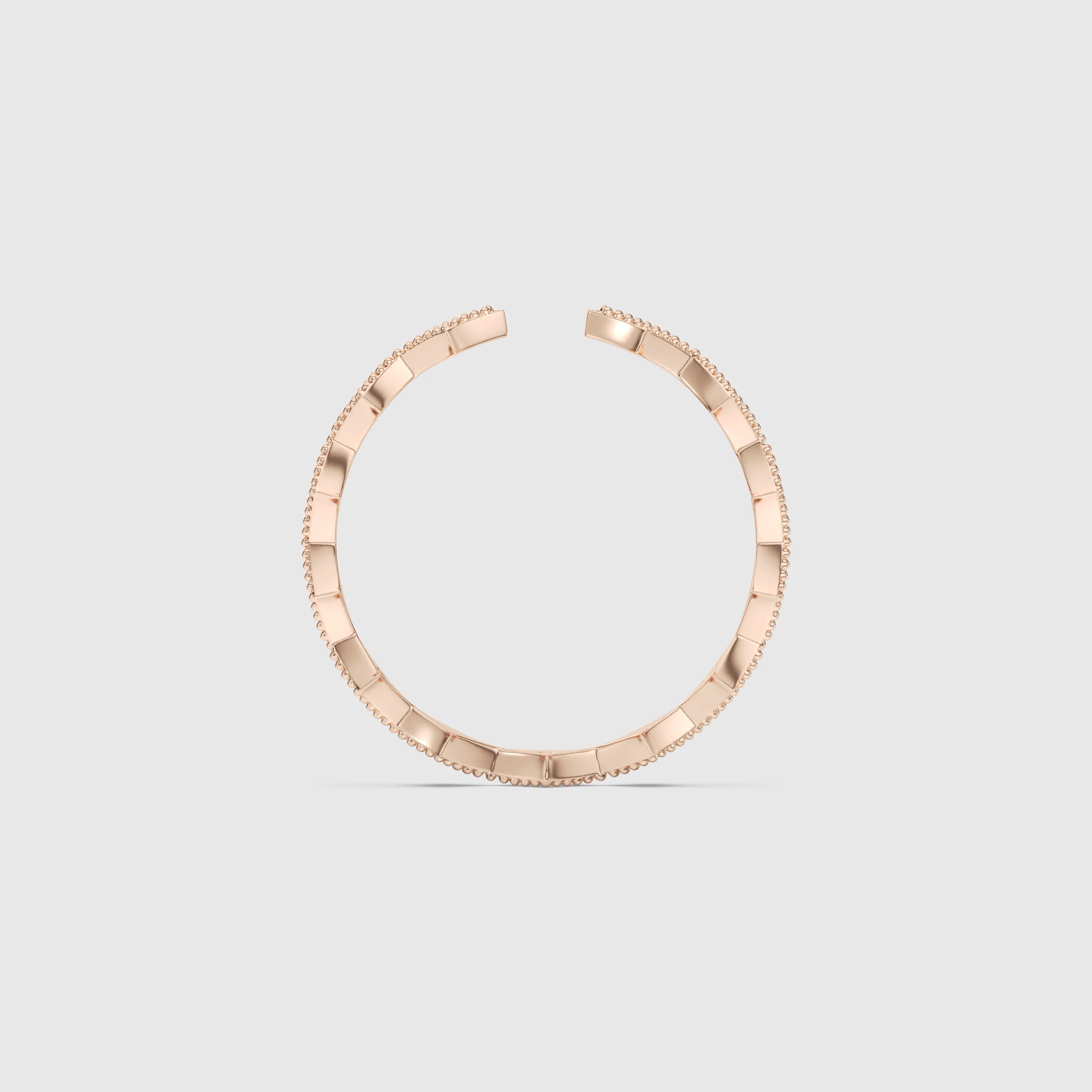 Bague minimaliste avec diamants en forme de poire et de rond