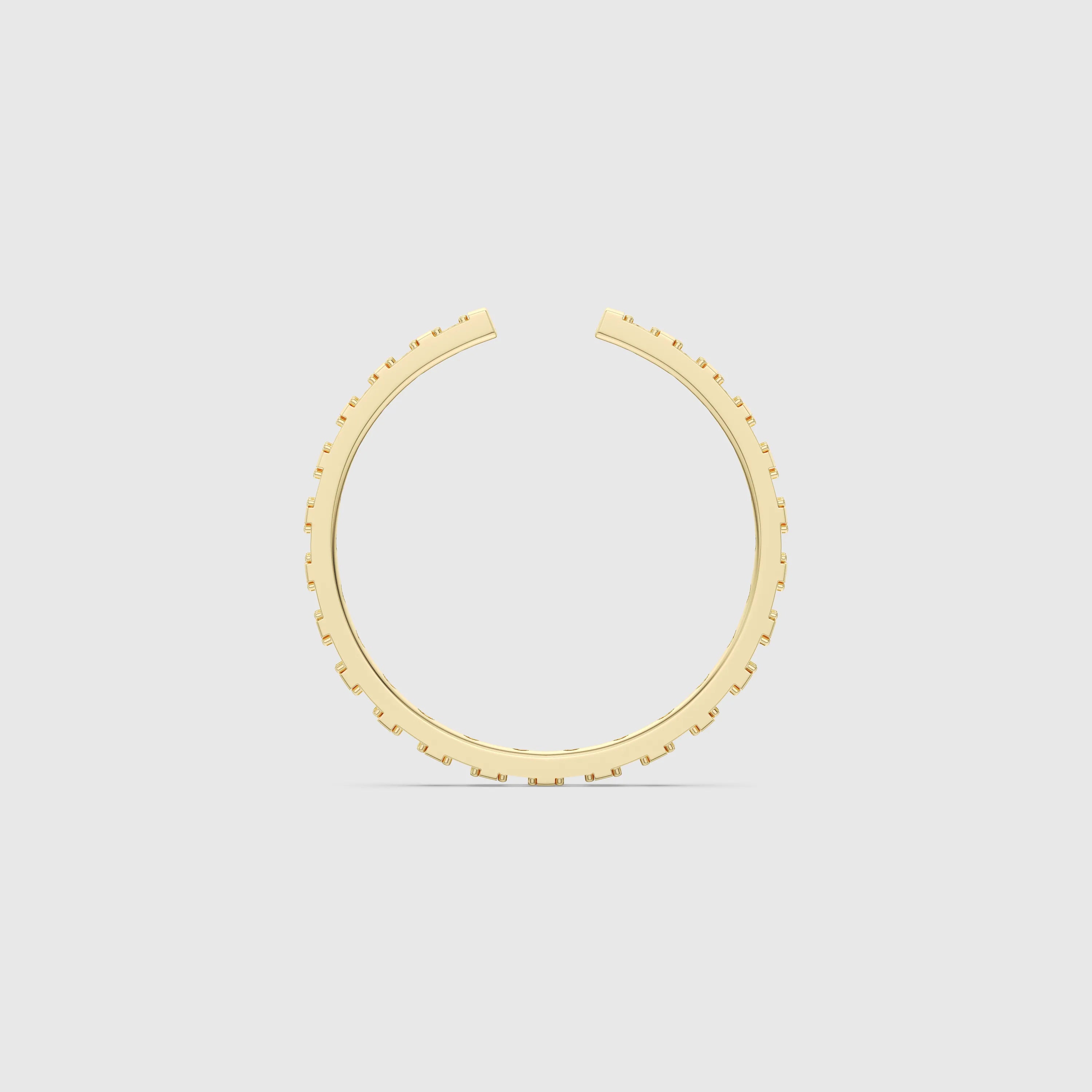 Bague minimaliste avec diamants en forme de poire et de rond