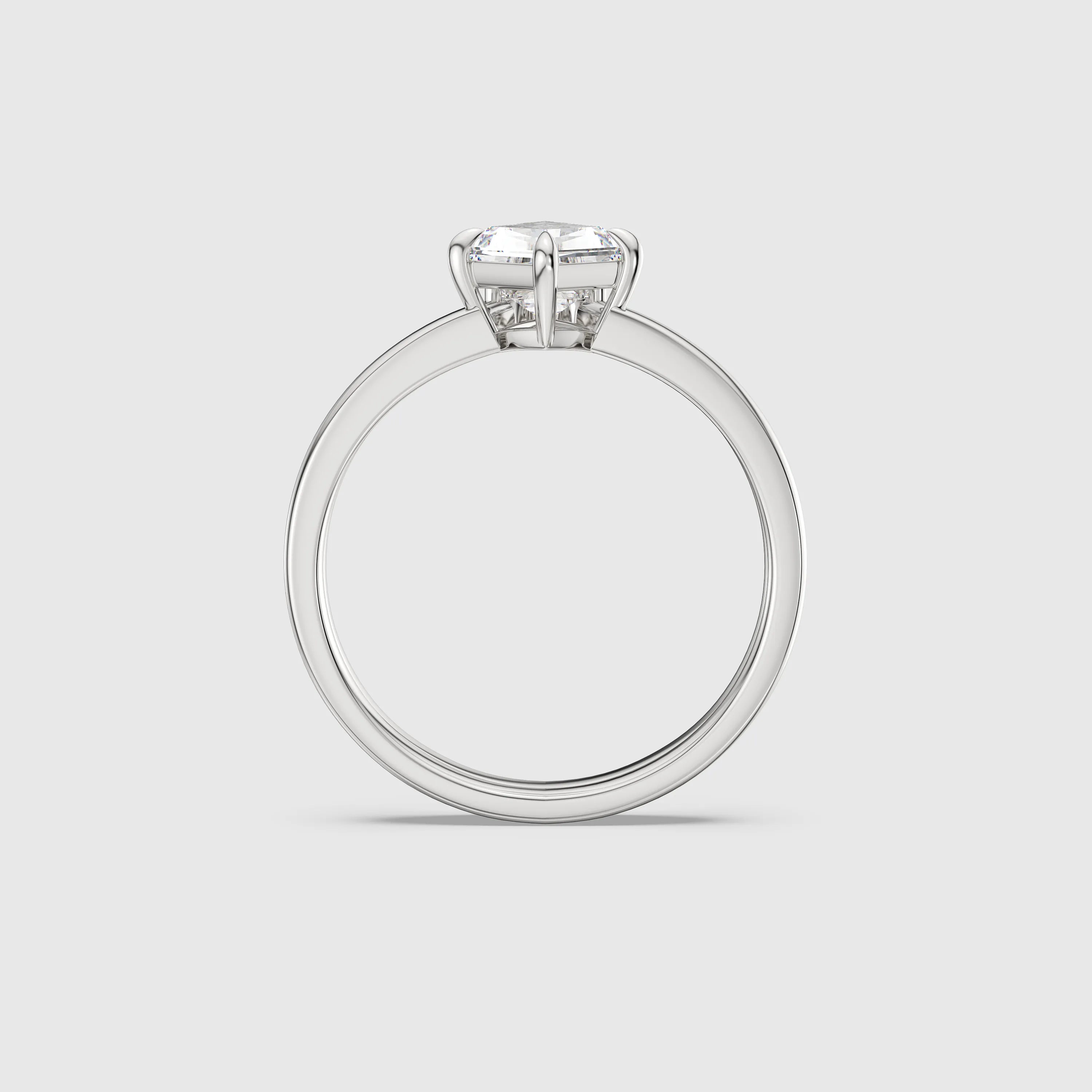 NEXUS Kite Cut Lab Diamond Classic Grace Bridal Set 2PCs