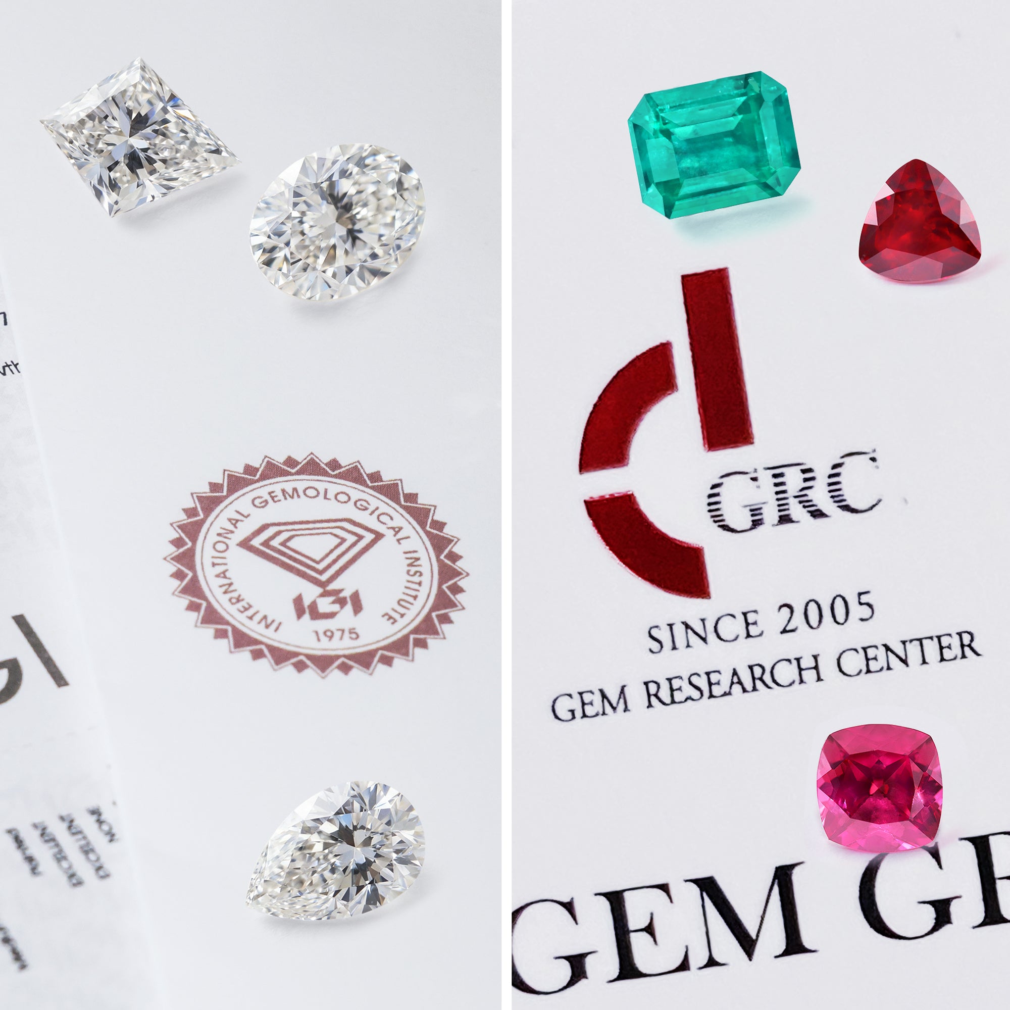 IGI information for lab grown diamond jewelry