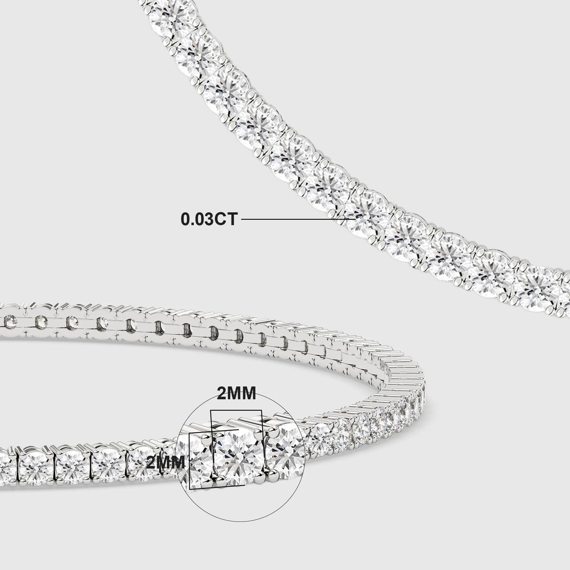 Classic Diamond Tennis Bracelet