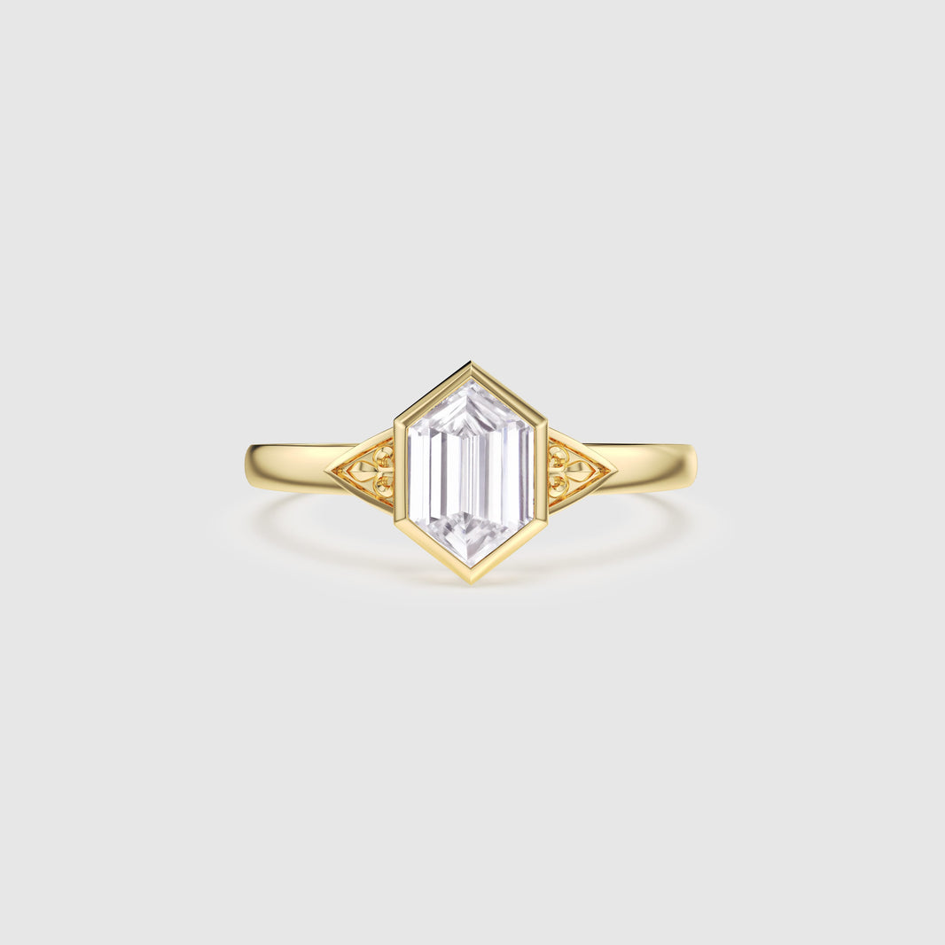 Timeless Elegance: The Hexagon Engagement Ring
