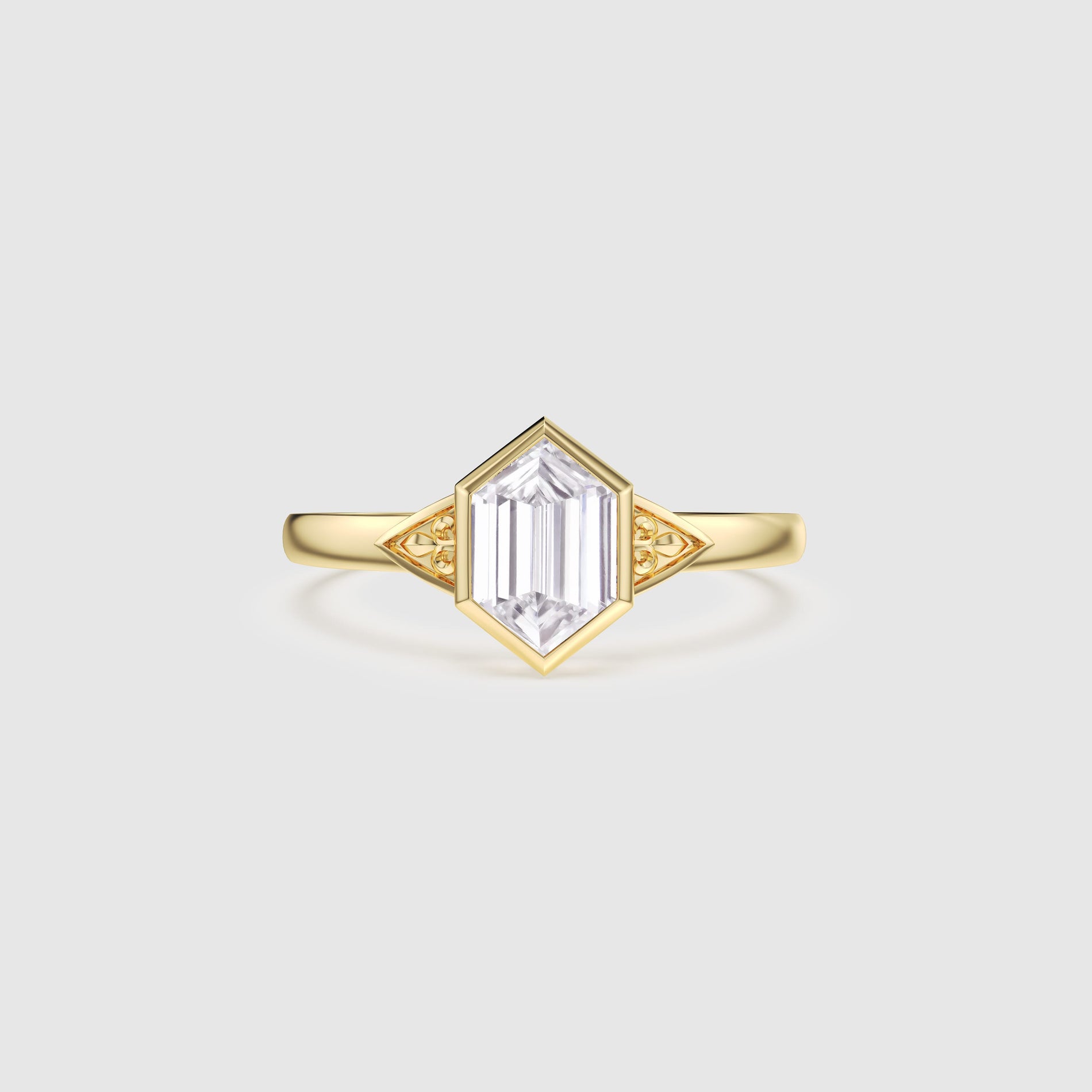 Timeless Elegance: The Hexagon Engagement Ring