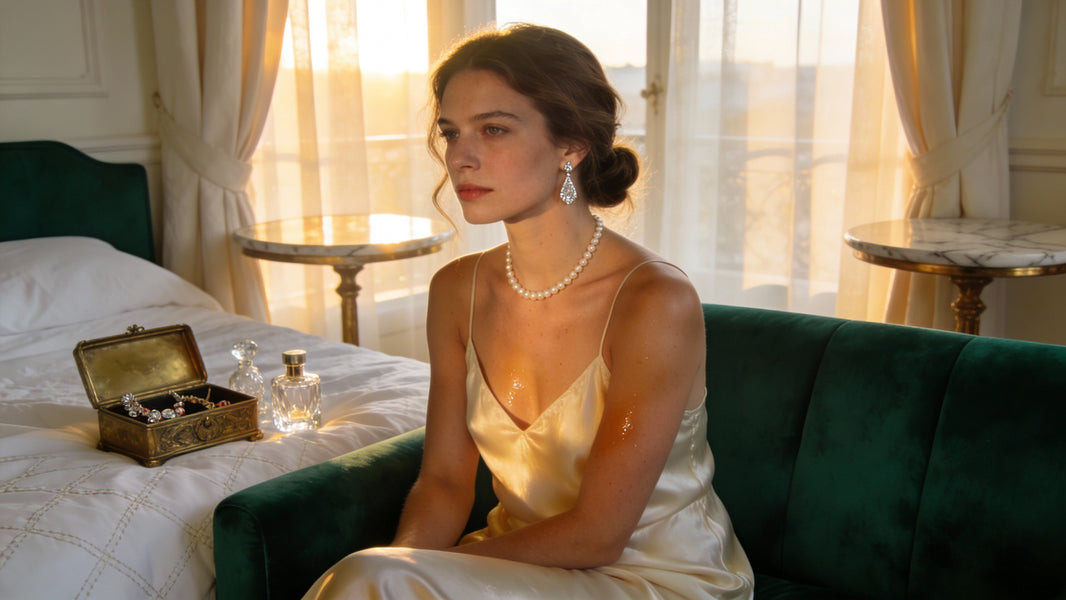 How Can You Add a Touch of Elegance to Silk Pajamas Worn as Outerwear?