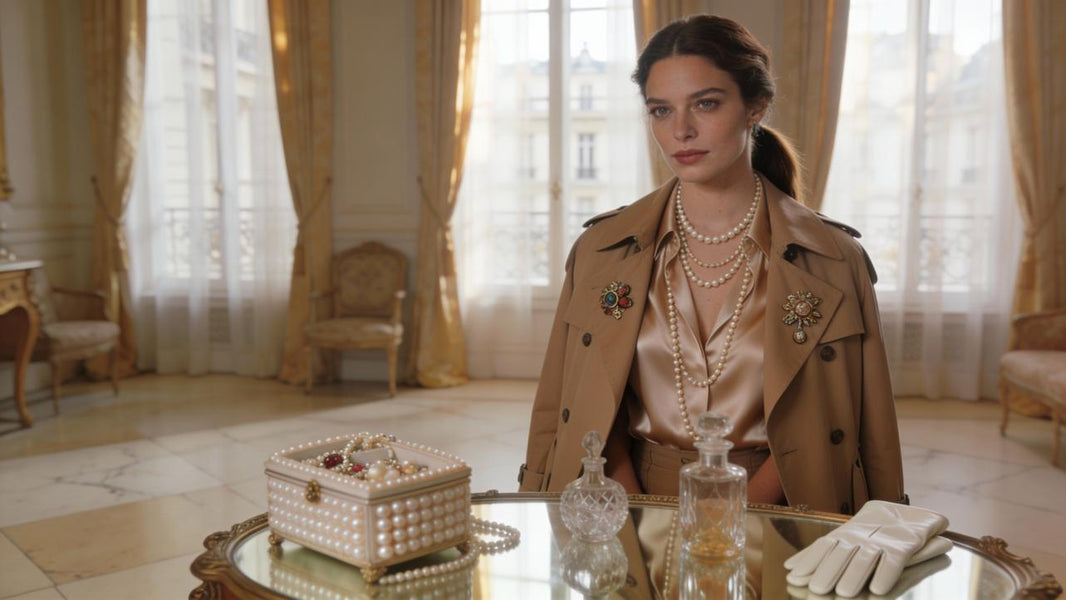 The Jewelry Principles That Keep a Trench Coat Sharp and Polished