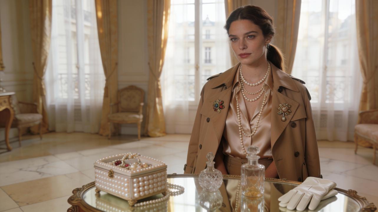 The Jewelry Principles That Keep a Trench Coat Sharp and Polished