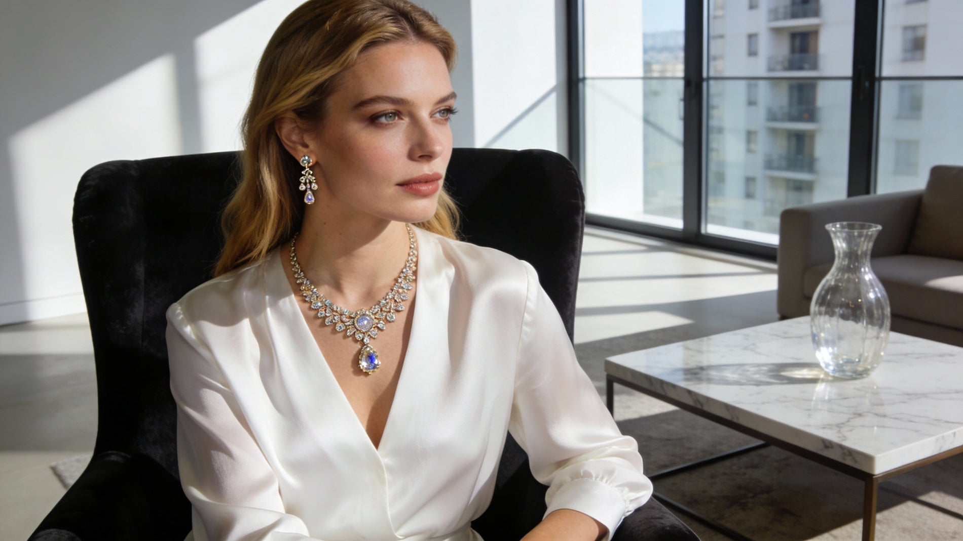 Five Jewelry Looks for Your White Shirt at the Office