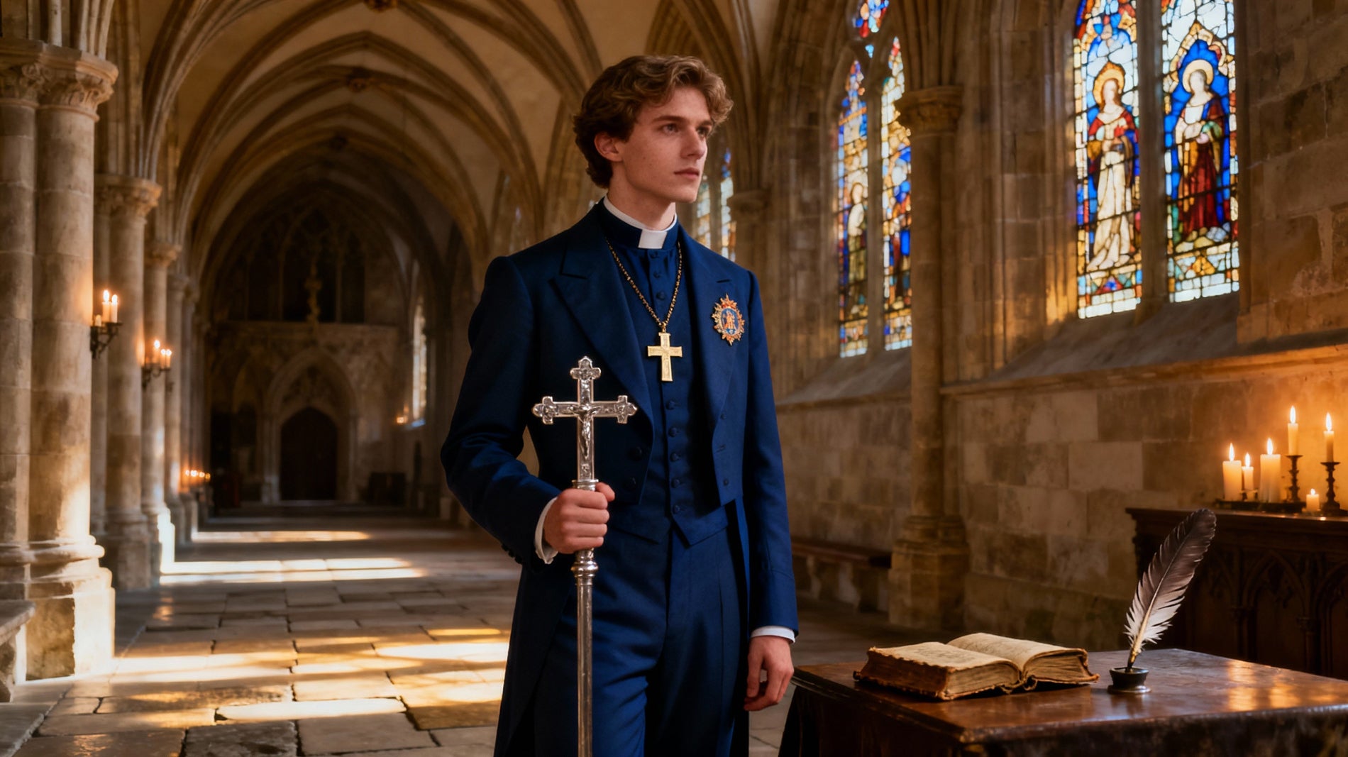 What Sacred Jewelry Complements a Church Wedding?