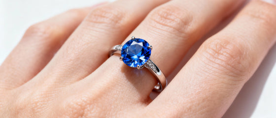 Budget Lab Sapphire Engagement Rings: Blue Beauty for Budget Buyers