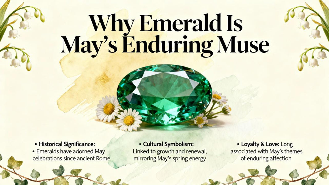 Lab-Created Emerald Gifts for May Birthdays Birthstone Jewelry She’ll Adore