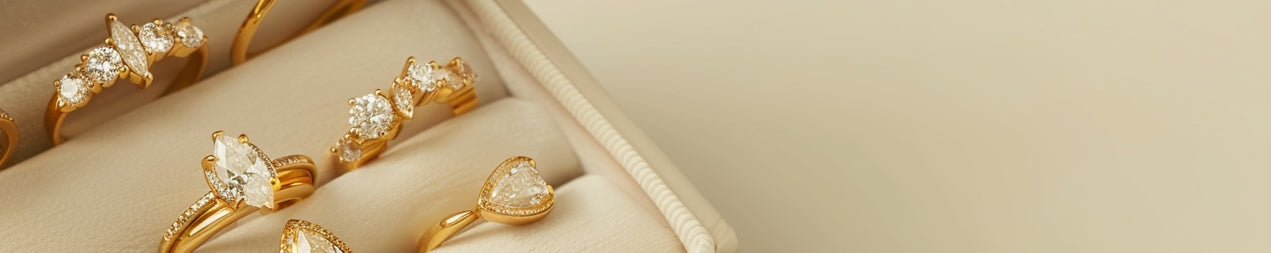 10K Rose Gold Engagement Ring