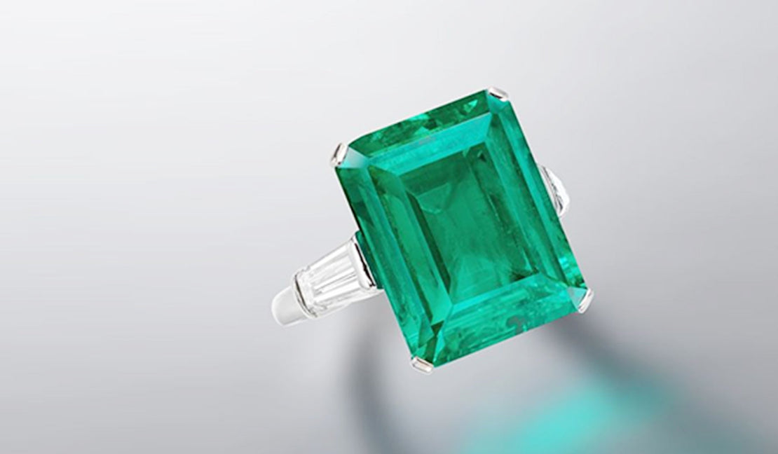 Lab Grown Emerald Gemstone Rings