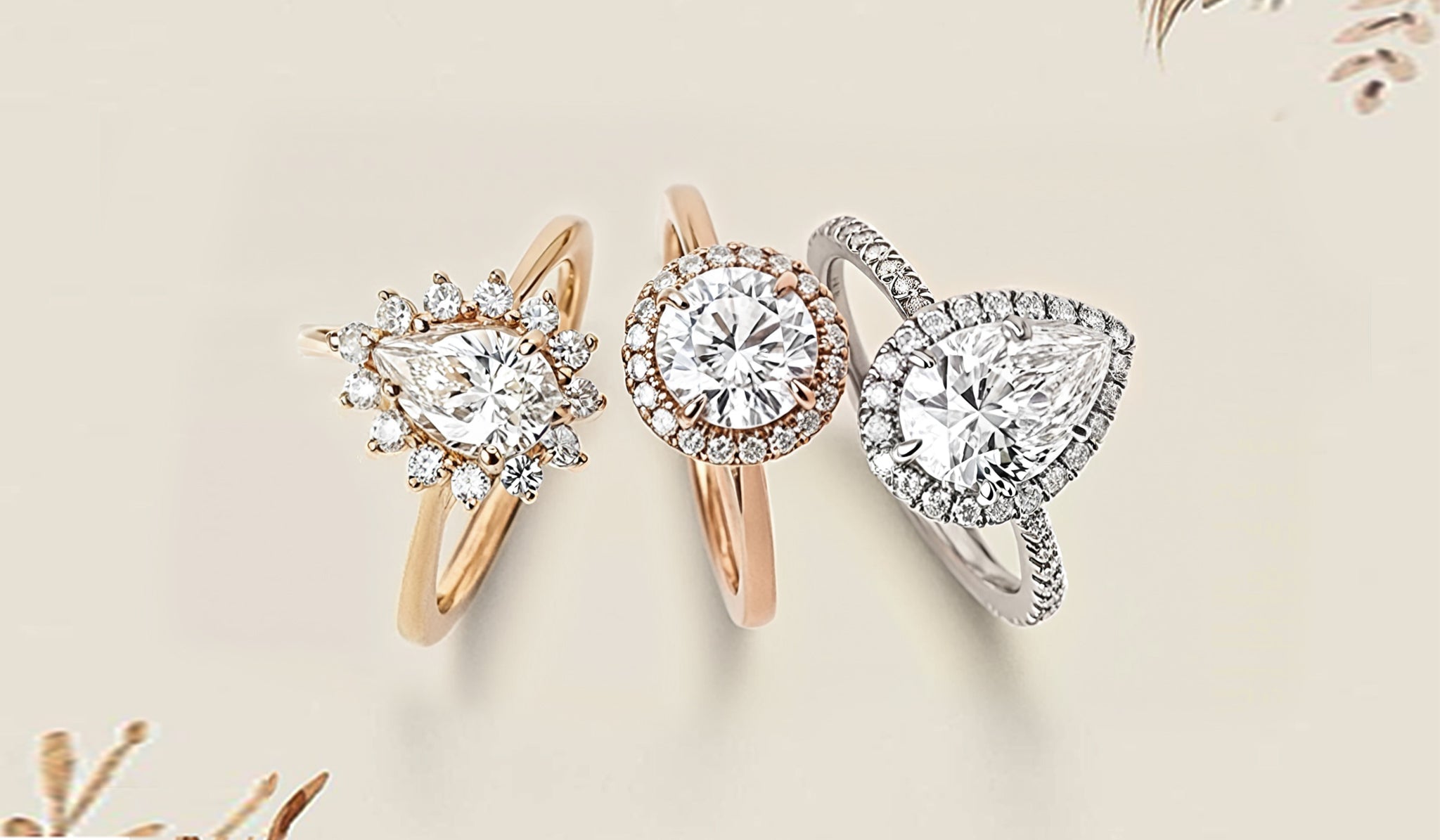 Halo Lab Grown Engagement Rings