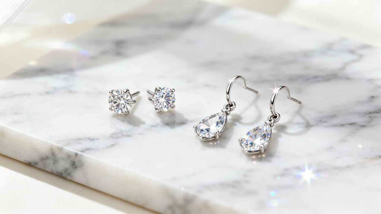 Colorless DEF diamonds