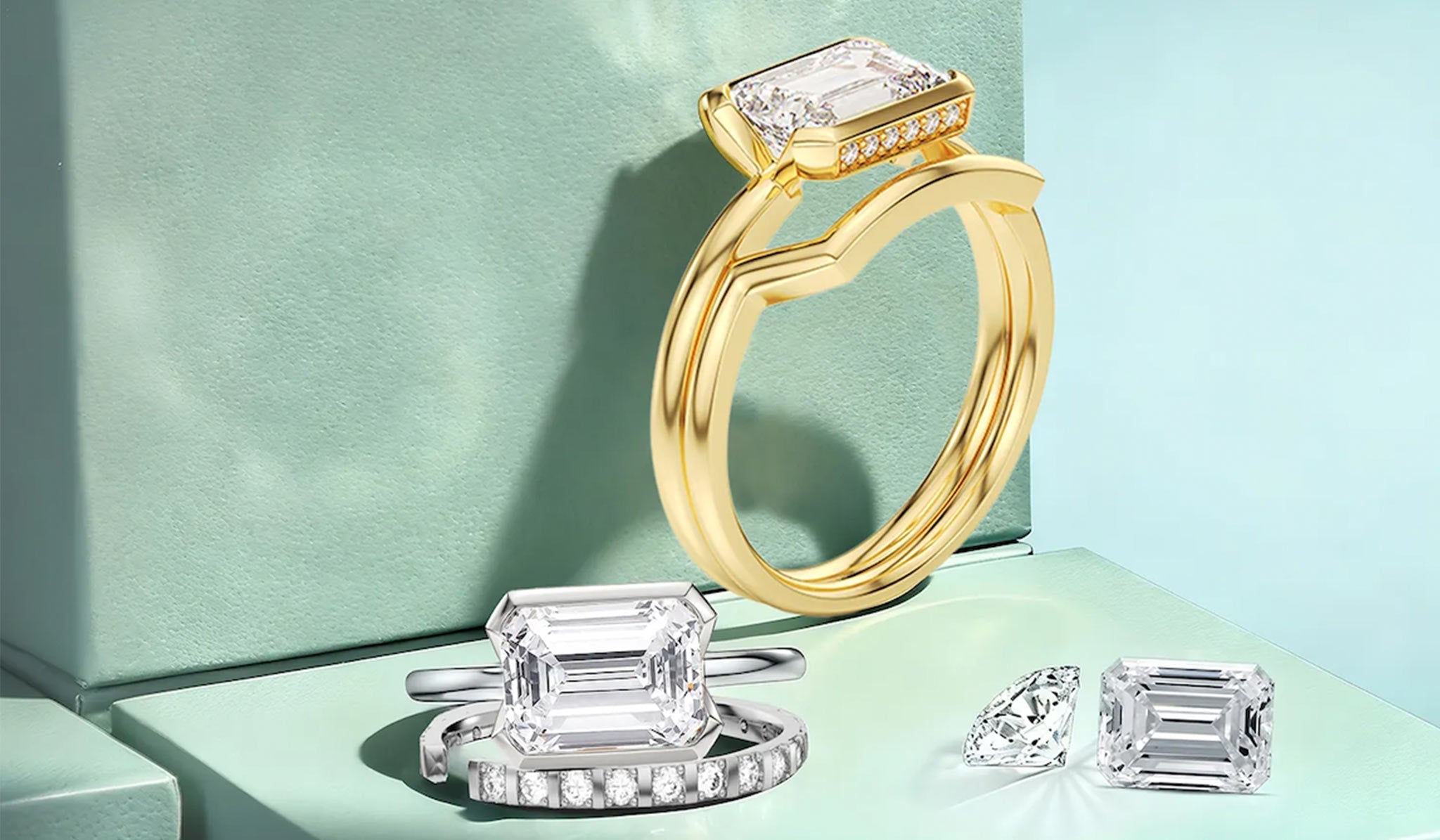 Emerald Diamond Ring