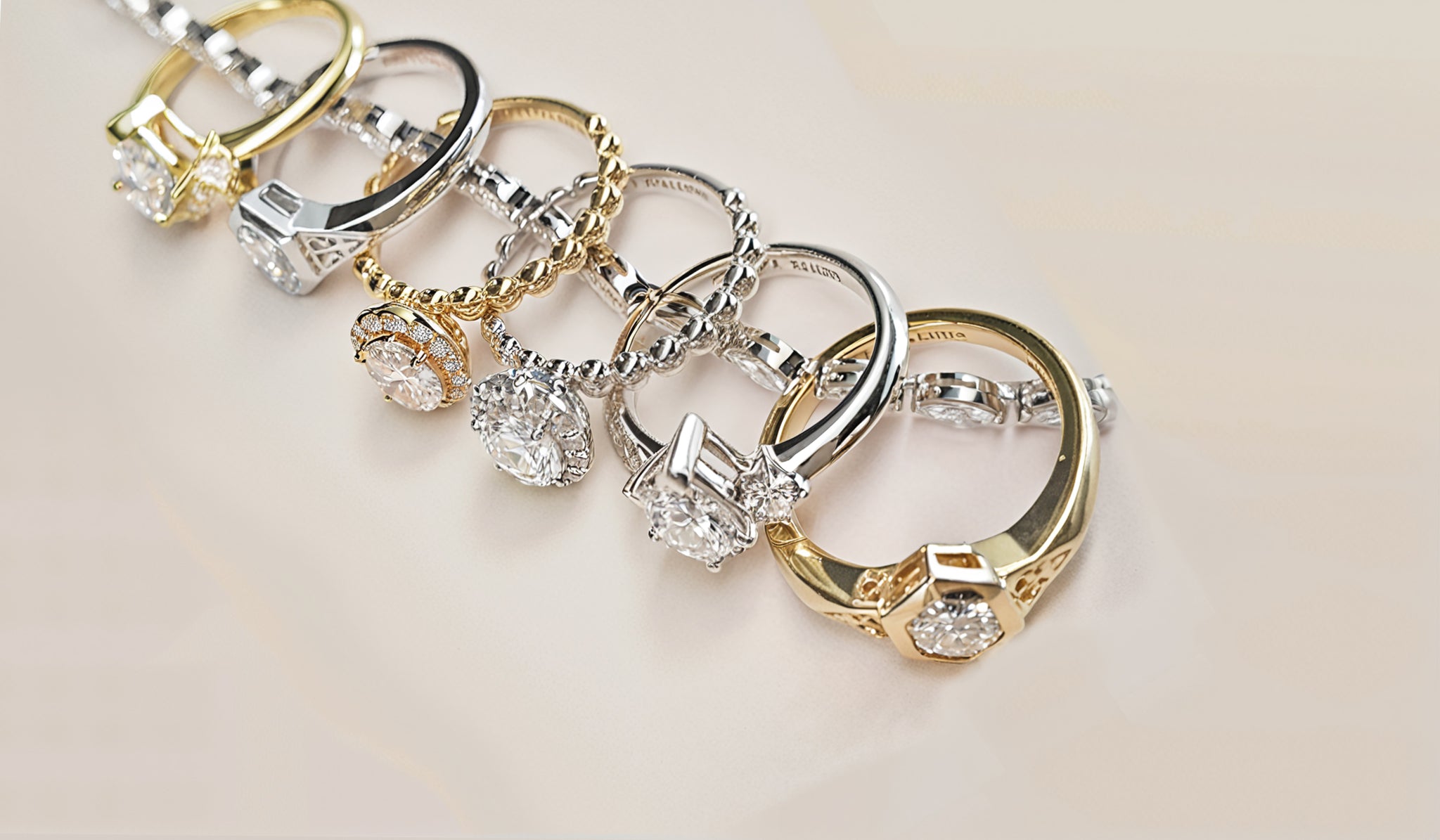 X-Diamond Rings