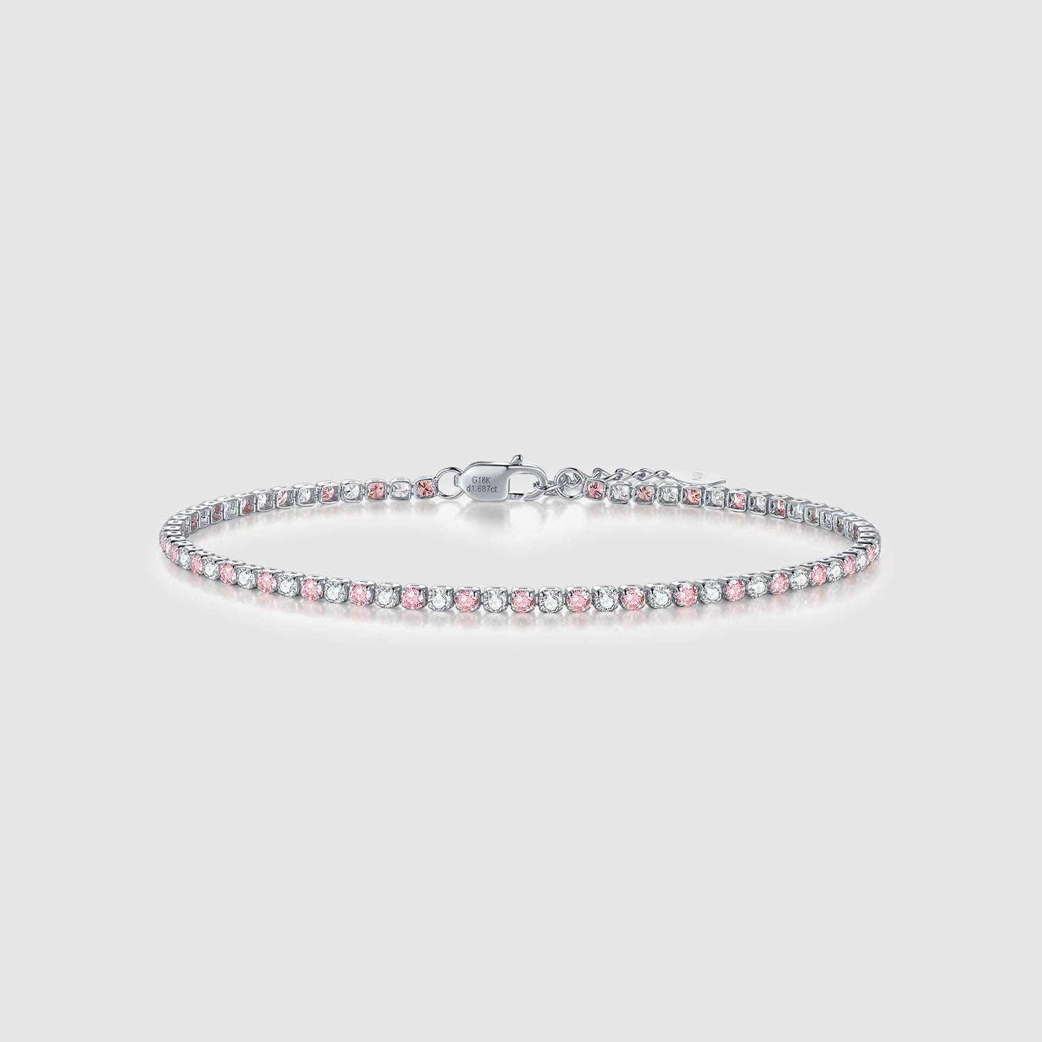 Bracelet tennis classique en diamant