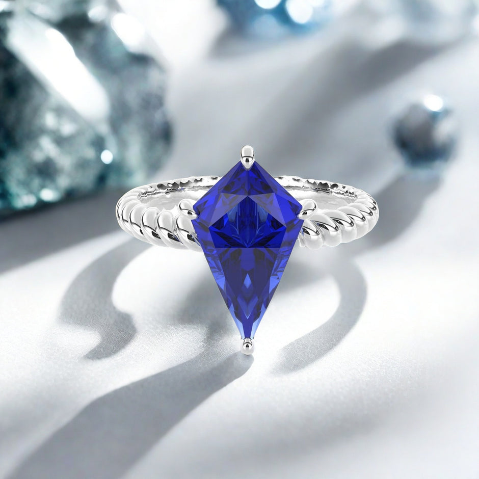 lab grown gemstone rings