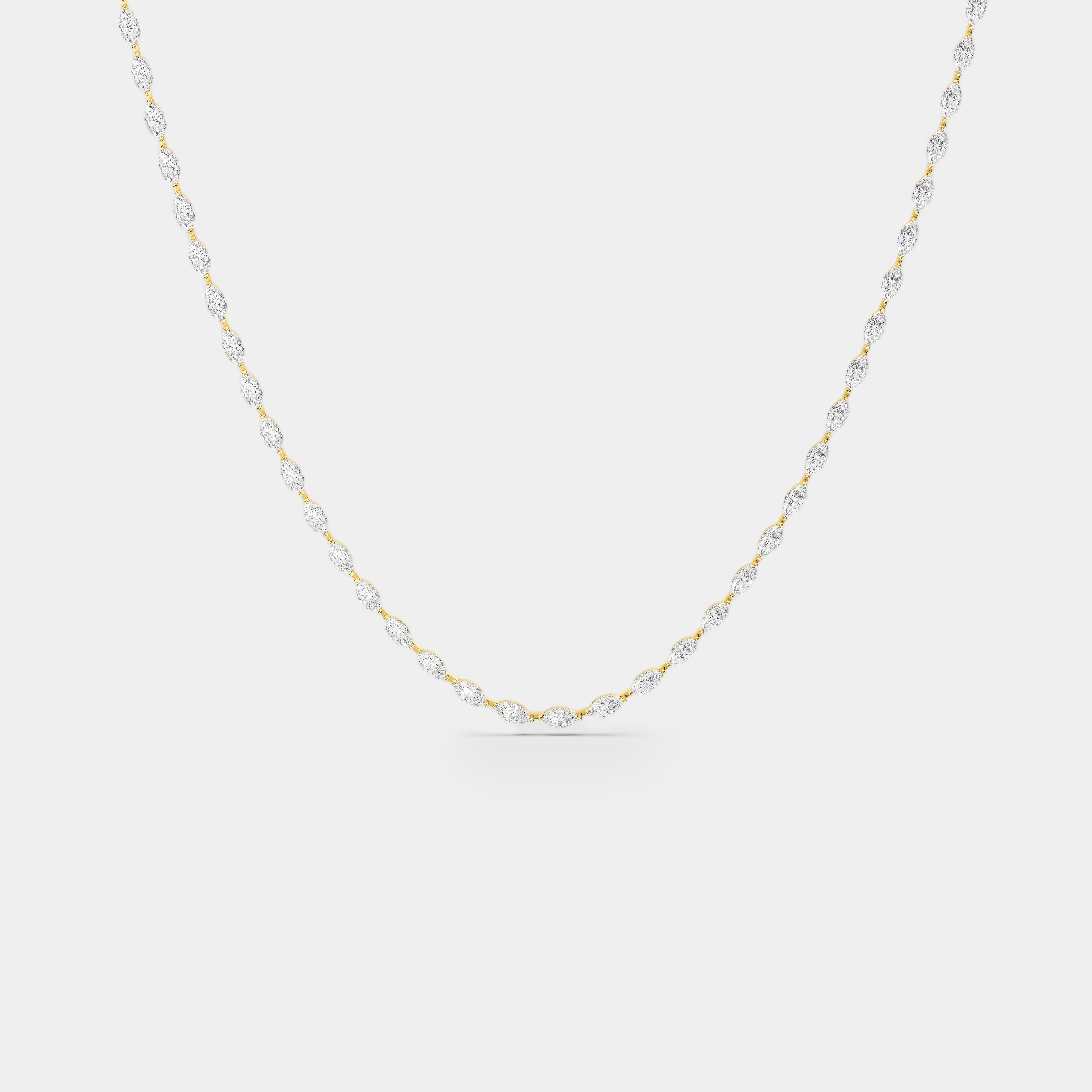 Marquise Diamond Necklace